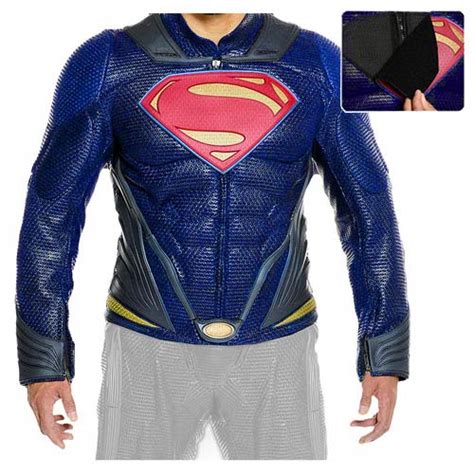 superman replica jacket|leather superman jackets.